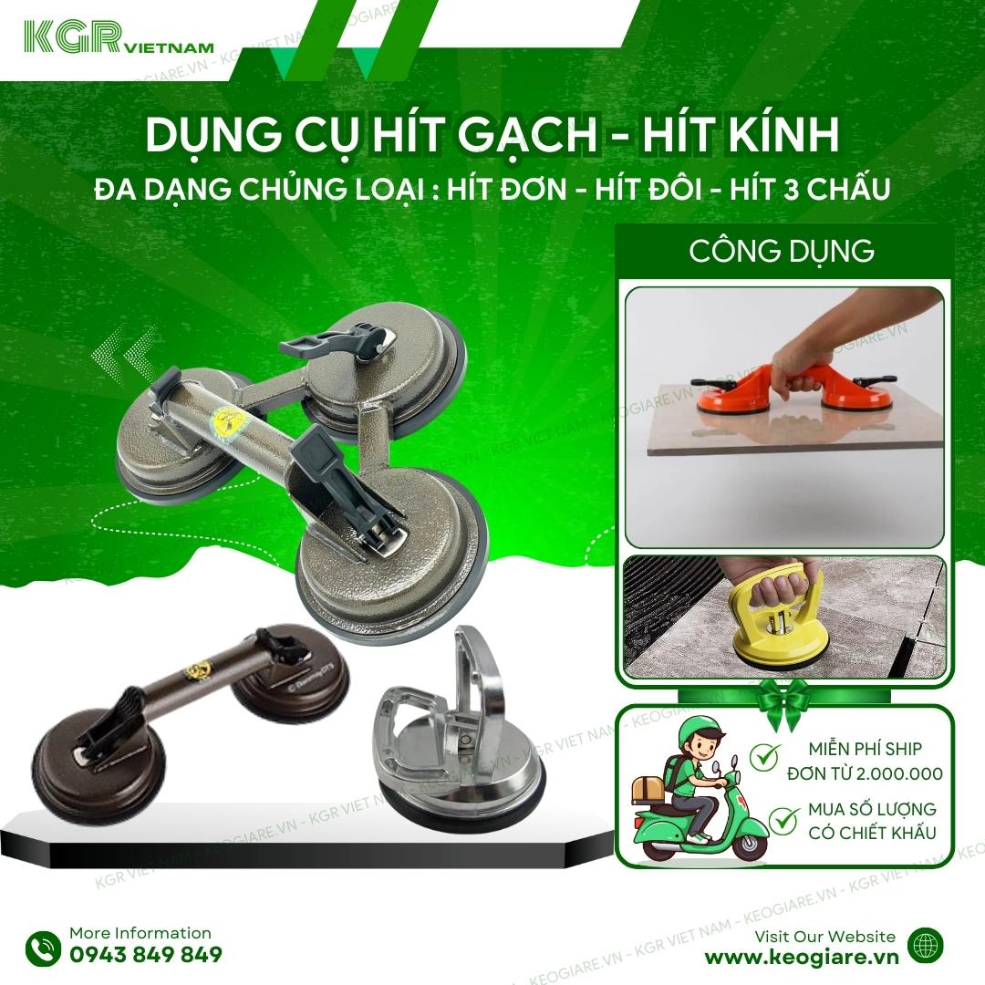 Hít Kính - Hít gạch 2 chấu - Hít gạch 3 chấu - Hít gạch cầm tay cao cấp-duoc-ban-tai-Keo Giá Rẻ Chi Nhánh Miền Đông