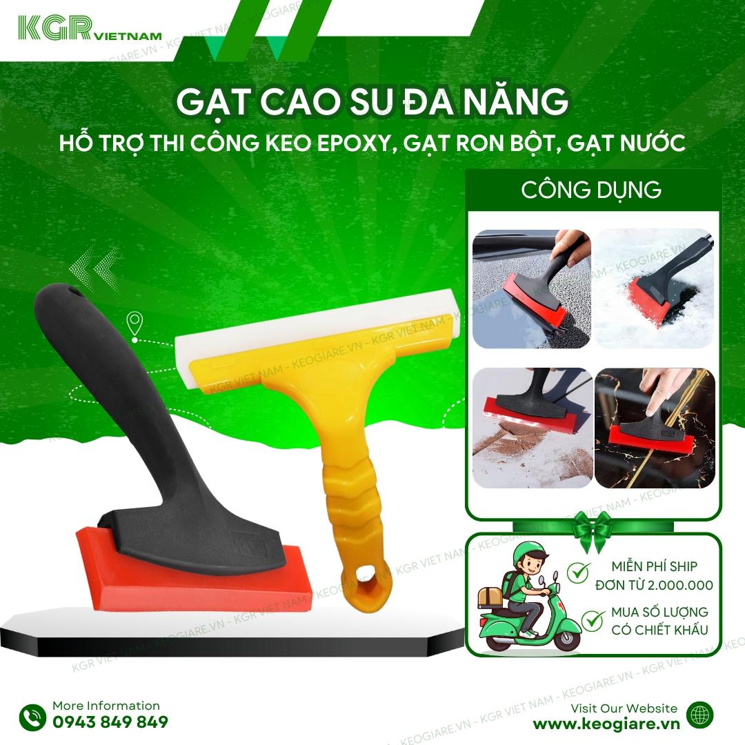 Gạt Nước Cao Su Đỏ Đẩy Nước - Gạt Keo Ron-duoc-ban-tai-Keo Giá Rẻ Chi Nhánh Miền Đông