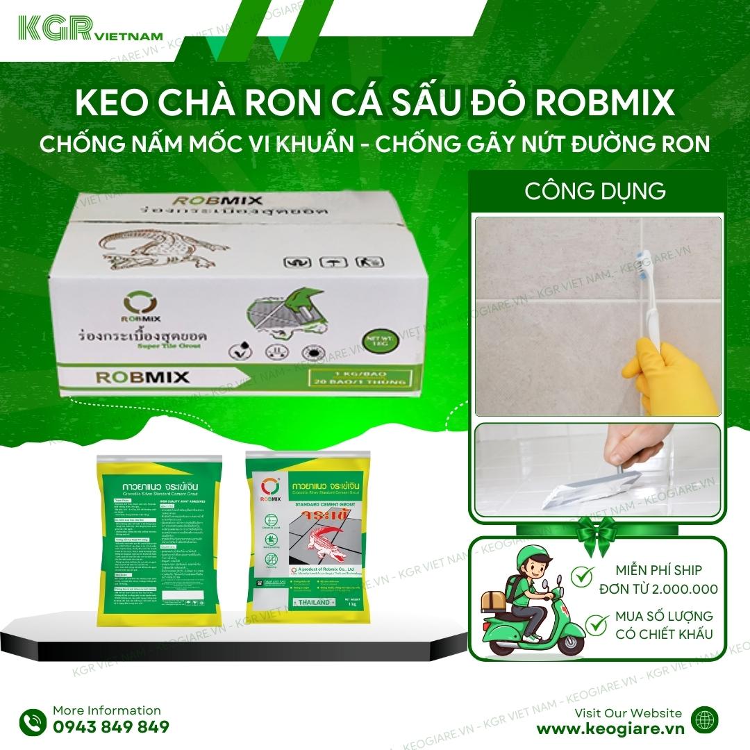 Keo chà ron cá sấu đỏ cao cấp Robmix-duoc-ban-tai-Keo Giá Rẻ Chi Nhánh Miền Đông
