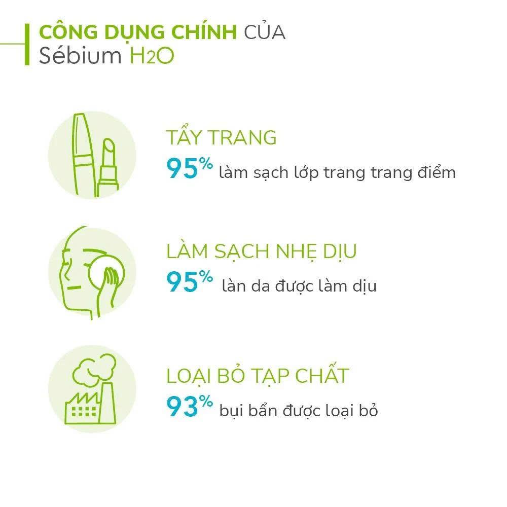 Nước Tẩy Trang Bioderma Dành Cho Da Dầu & Hỗn Hợp 100ml Sébium H2O-duoc-ban-tai-Thẩm mỹ da Bs.Loan