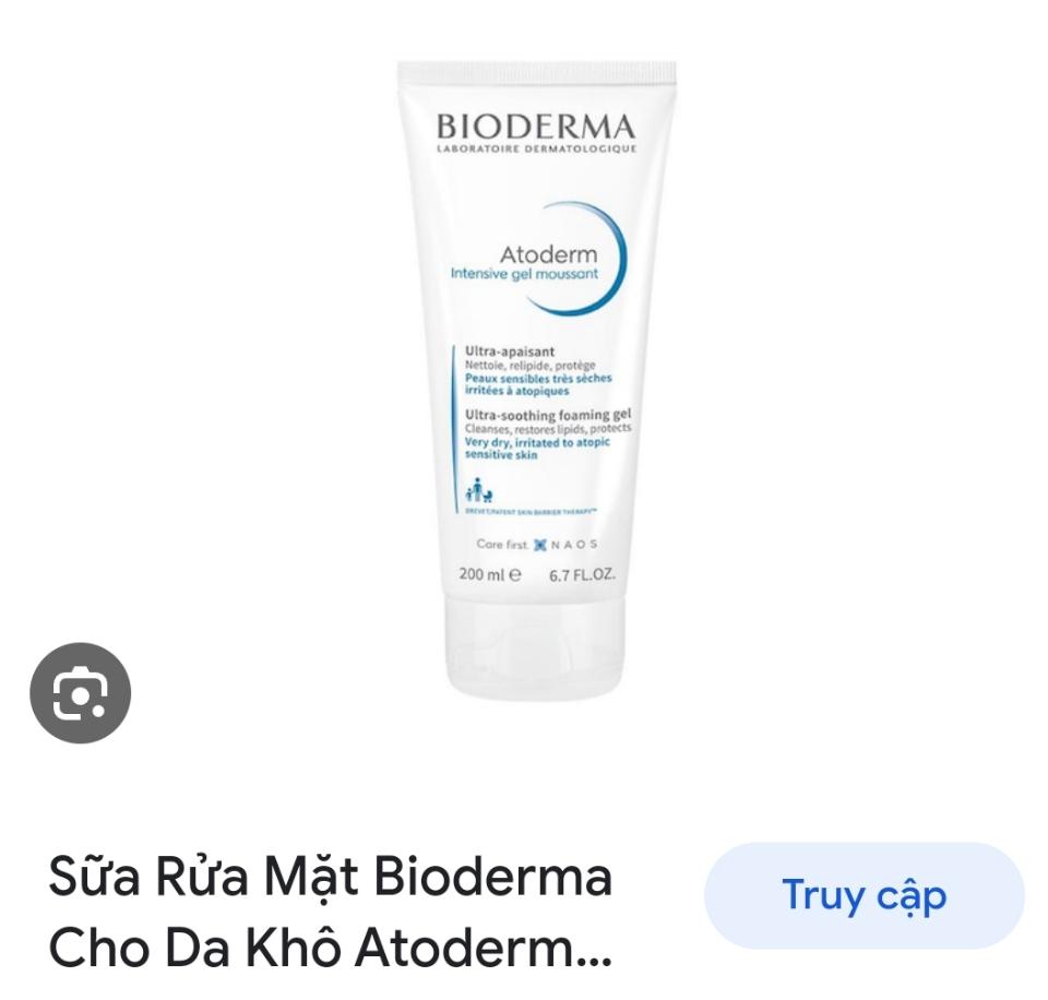 Srm bioderma da khô màu trắng 200ml-duoc-ban-tai-Thẩm mỹ da Bs.Loan