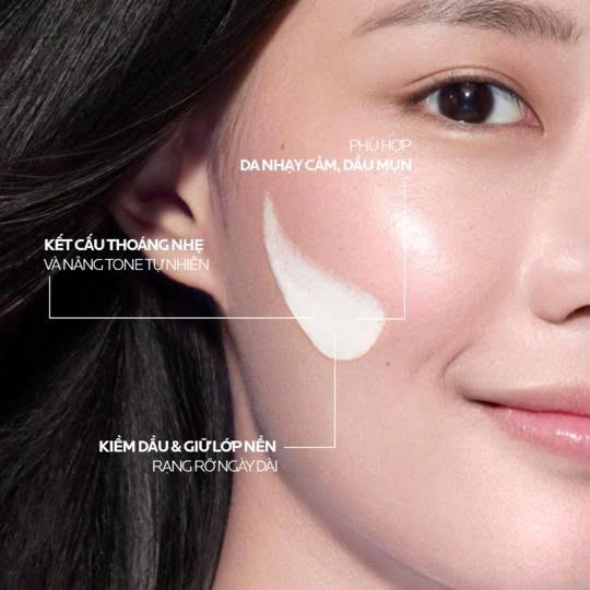 Kem Chống Nắng La Roche-Posay Kiểm Soát Dầu Anthelios Dry Touch Finish Mattifying Effect SPF50+ 50ml-duoc-ban-tai-Thẩm mỹ da Bs.Loan