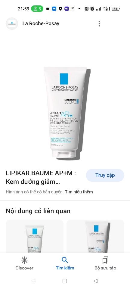 Dưỡng thể lipika AP+M 200ml larochposay -duoc-ban-tai-Thẩm mỹ da Bs.Loan