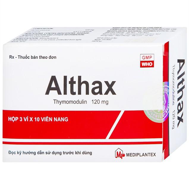 Thuốc Althax 120mg Mediplantex - Hỗ trợ điều trị viêm mũi dị ứng, nhiễm khuẩn hô hấp (3 vỉ x 10 viên)-duoc-ban-tai-Thẩm mỹ da Bs.Loan