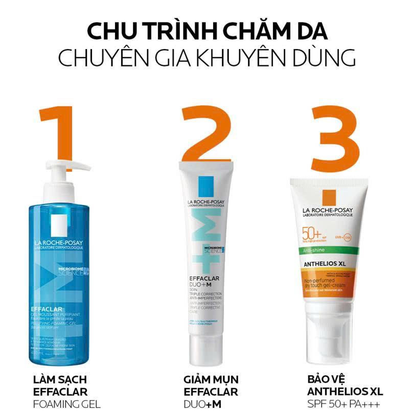 Kem Chống Nắng La Roche-Posay Kiểm Soát Dầu Anthelios Dry Touch Finish Mattifying Effect SPF50+ 50ml-duoc-ban-tai-Thẩm mỹ da Bs.Loan