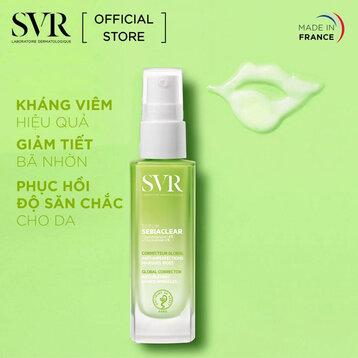 Serum Sebiaclear SVR Làm Giảm Mụn, Mờ Nám, Làm Mềm Mịn Da 30ml -duoc-ban-tai-Thẩm mỹ da Bs.Loan