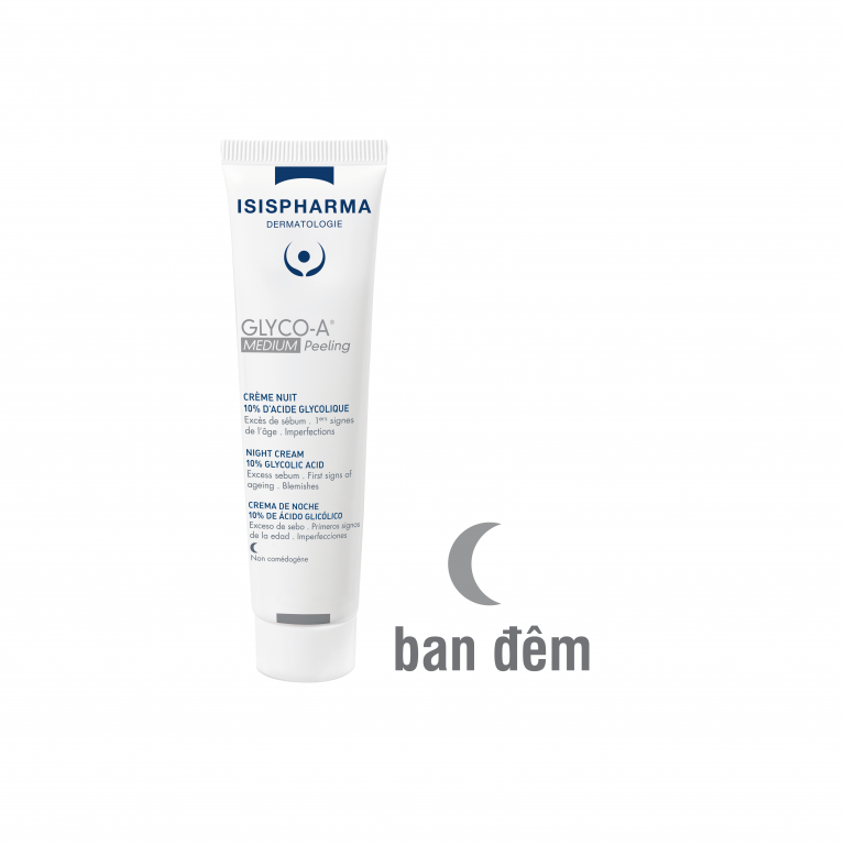 Kem Tẩy Tế Bào Chết ISIS Pharma 30ml GLYCO-A MEDIUM PEELING -duoc-ban-tai-Thẩm mỹ da Bs.Loan