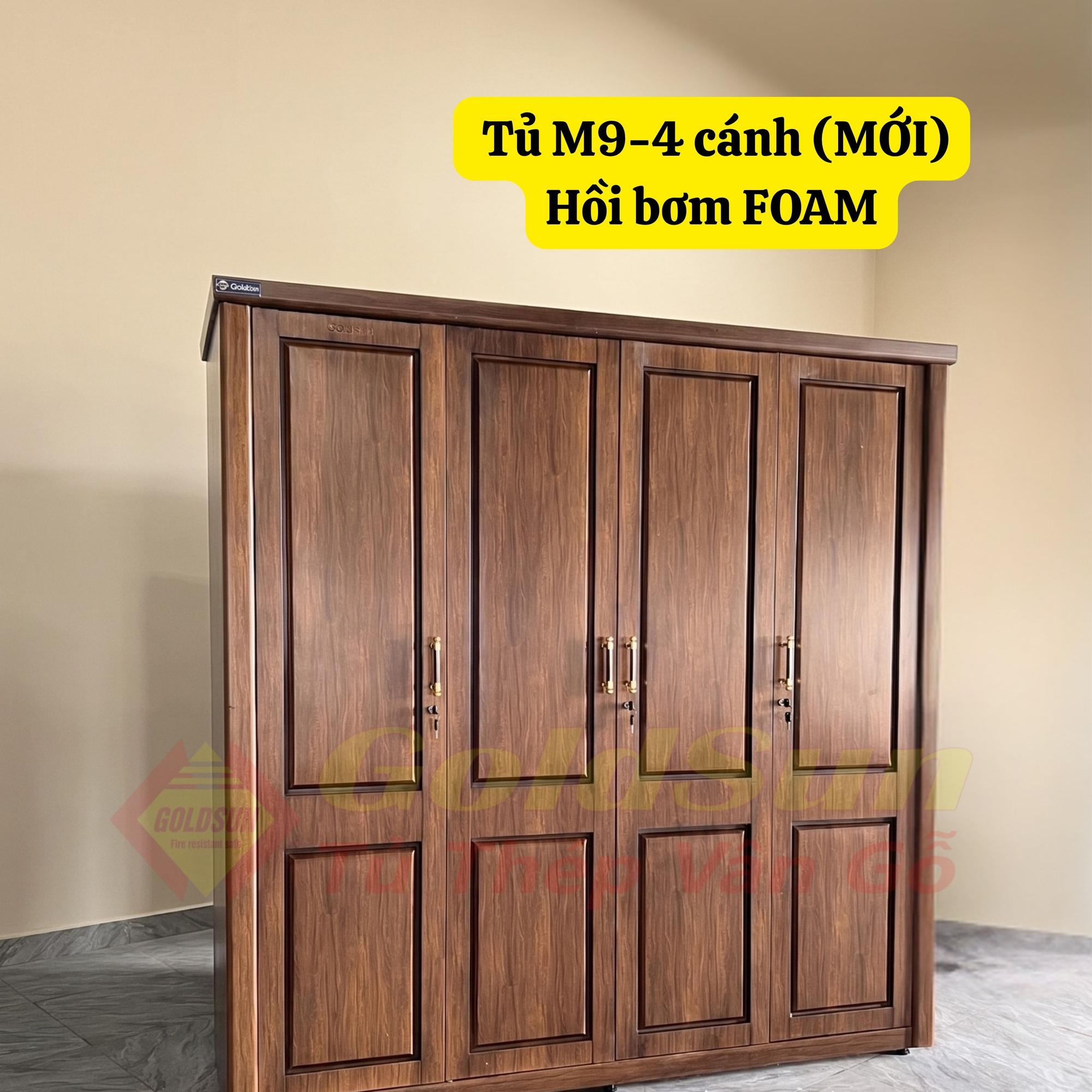 M9-4 cánh huỳnh hồi foam-duoc-ban-tai-GOLDSUN - TỦ THÉP, GIƯỜNG THÉP, BÀN HỌC THÉP VÂN GỖ