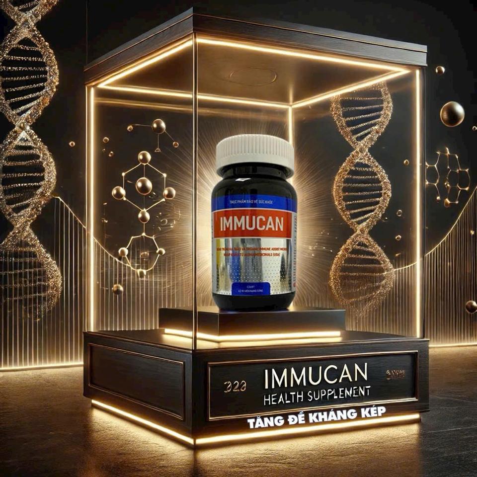 Tăng Đề Kháng Kép Immucan Đông Trùng Và 5 Thảo Dược Quý-duoc-ban-tai-N.L Shop