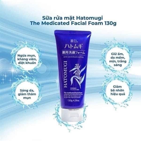 SỮA RỬA MẶT HATOMUGI NHẬT BẢN-duoc-ban-tai-N.L Shop