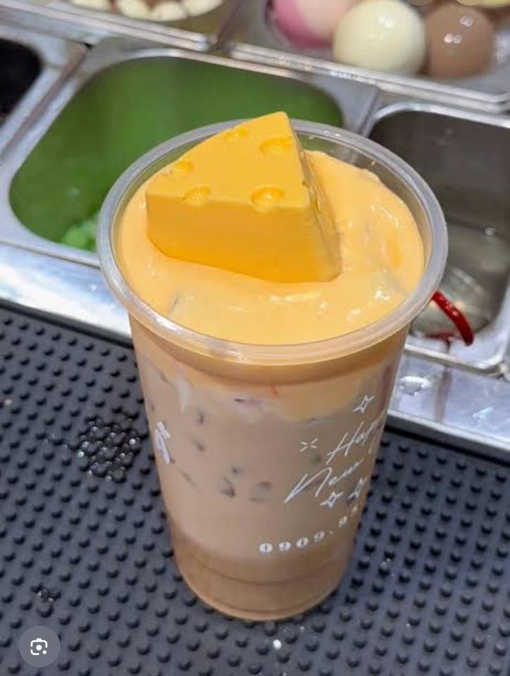 Trà Sữa Phô Mai Dẻo-duoc-ban-tai-Ngọc Bích Coffee