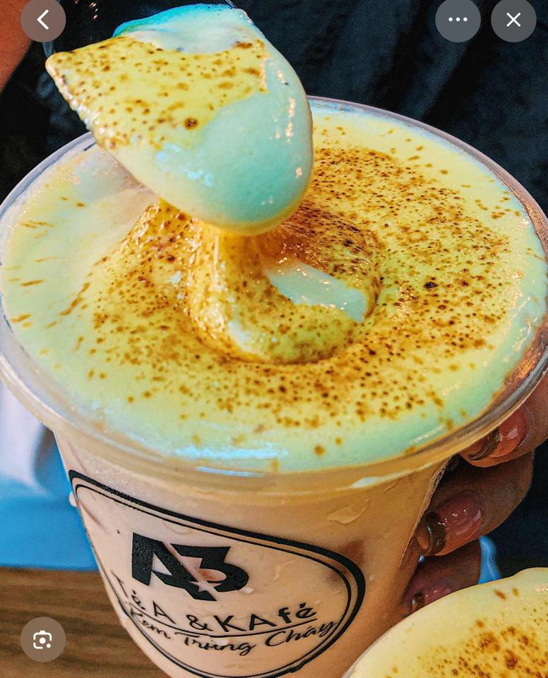 Trà Sữa Kem Trứng Cháy-duoc-ban-tai-Ngọc Bích Coffee