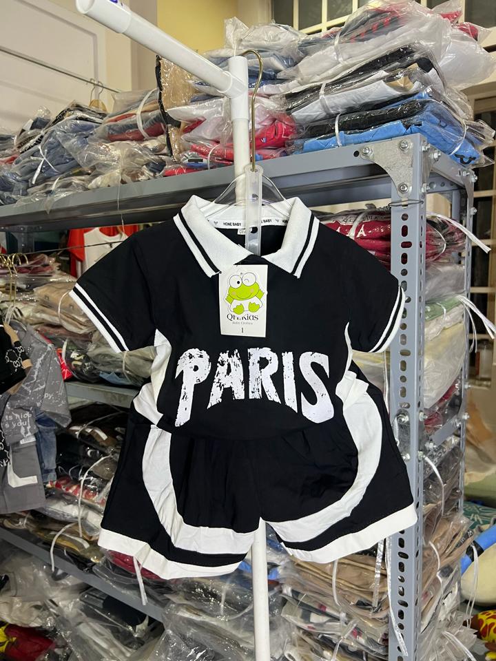 Bộ polo đen Q.H kids-duoc-ban-tai-Quỳnh Shop Kids