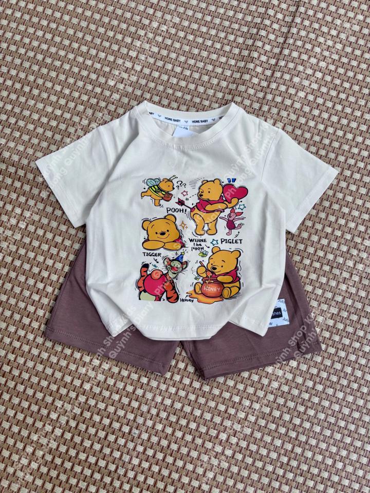 Bộ gấu pooh Q.H kids-duoc-ban-tai-Quỳnh Shop Kids