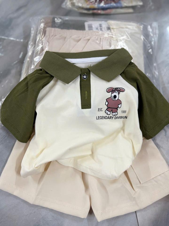 Bộ polo Táo Kids-duoc-ban-tai-Quỳnh Shop Kids