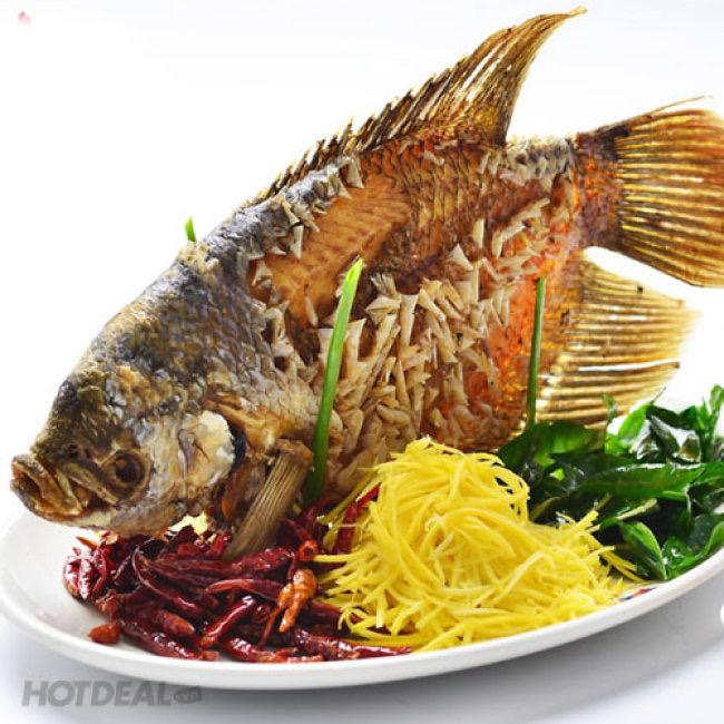 Cá tai tượng chiên xù-duoc-ban-tai-Hoa Cau Quán