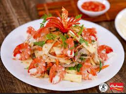 Gỏi củ hủ dừa-duoc-ban-tai-Hoa Cau Quán