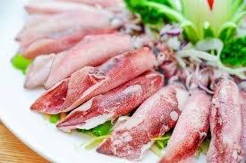 Mực trứng hấp gừng-duoc-ban-tai-Hoa Cau Quán
