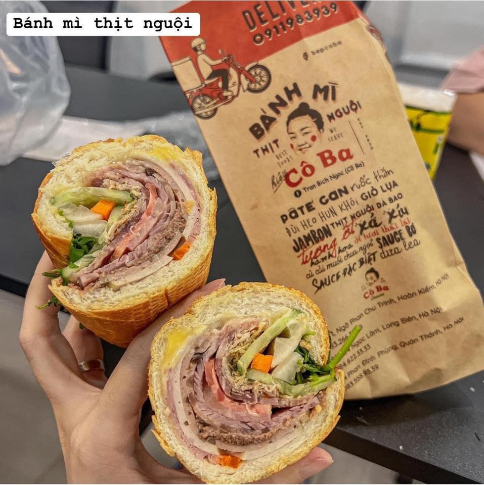 Bánh mì thịt nguội -duoc-ban-tai-Tiệm Nhà Bốp Ben