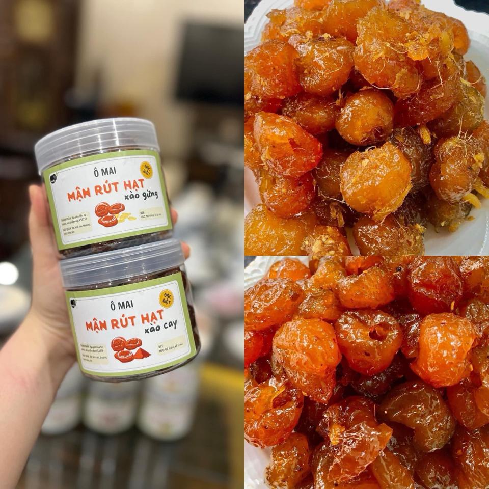 Mận Rút Hạt Xào Gừng -duoc-ban-tai-Tiệm Nhà Bốp Ben