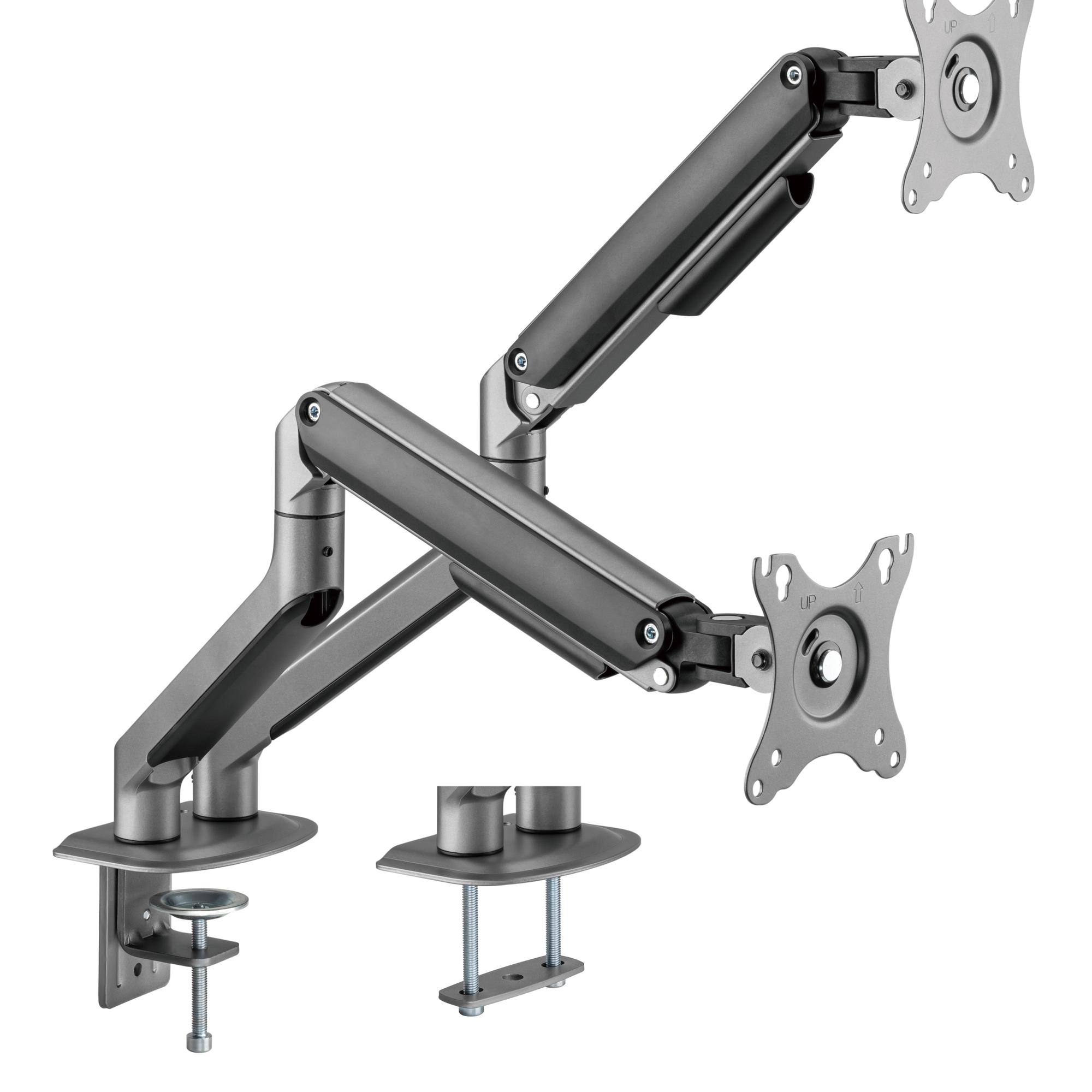 Arm màn hình Humanmotion T6 Pro Dual-duoc-ban-tai-Rekonix Workspace
