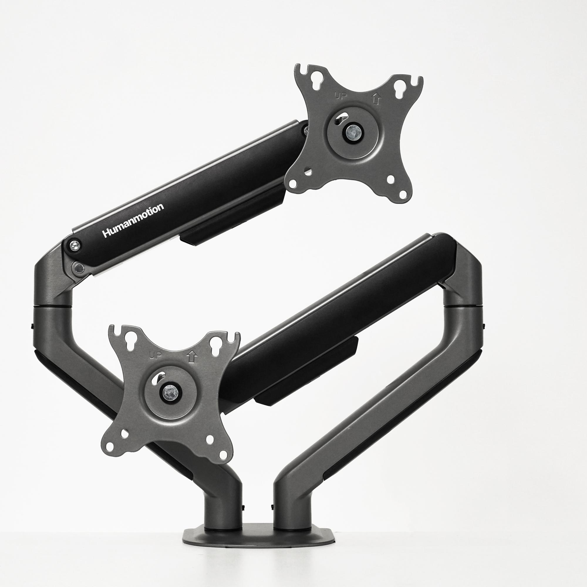 Arm màn hình Humanmotion T6 Pro Dual-duoc-ban-tai-Rekonix Workspace