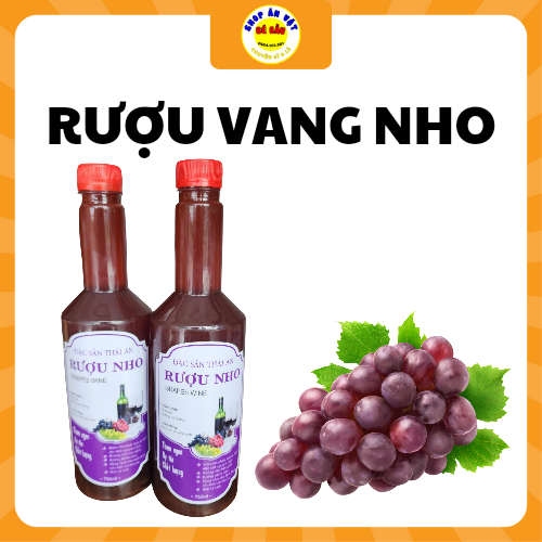 Rượu nho chai nhựa 750ml-duoc-ban-tai-Ăn Vặt Bé Bầu