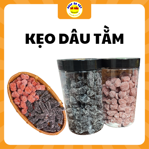 Kẹo dâu-duoc-ban-tai-Ăn Vặt Bé Bầu