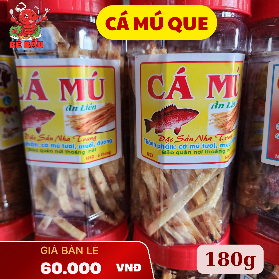 Cá mú que tẩm gia vị-duoc-ban-tai-Ăn Vặt Bé Bầu