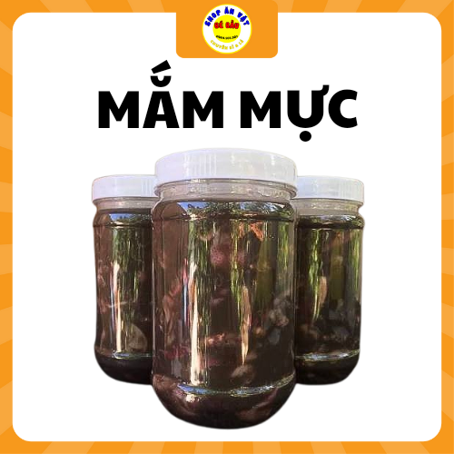 Mắm mực-duoc-ban-tai-Ăn Vặt Bé Bầu