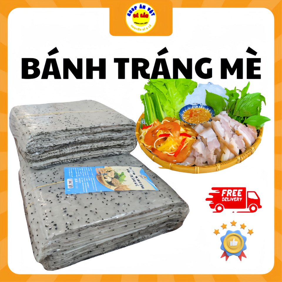 Bánh tráng mè Phan Rang-duoc-ban-tai-Ăn Vặt Bé Bầu