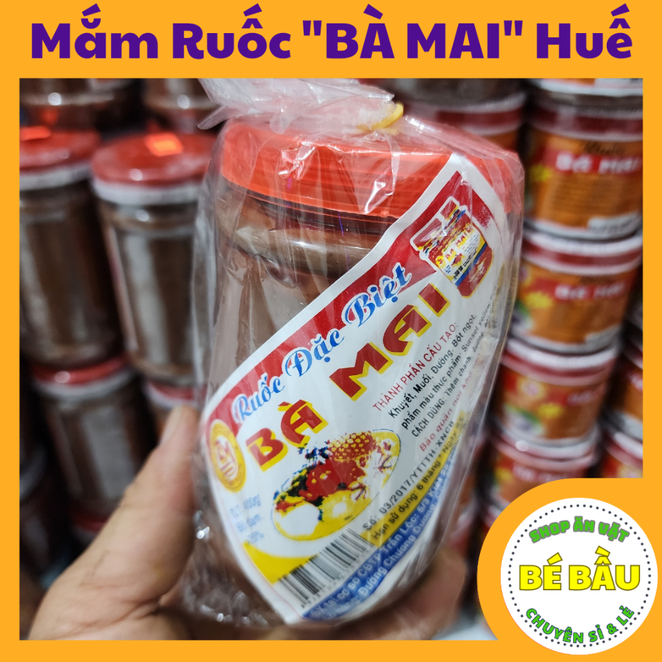 Mắm ruốc Bà Mai loại 1-duoc-ban-tai-Ăn Vặt Bé Bầu