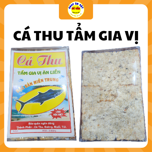 Cá thu tẩm gia vị-duoc-ban-tai-Ăn Vặt Bé Bầu
