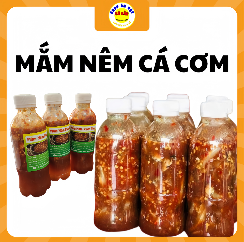 Mắm nêm cá cơm Phan Rang-duoc-ban-tai-Ăn Vặt Bé Bầu