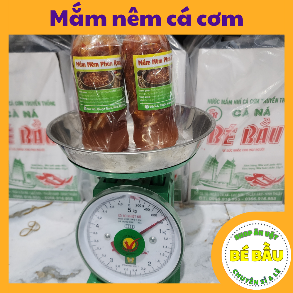 Mắm nêm cá cơm Phan Rang-duoc-ban-tai-Ăn Vặt Bé Bầu