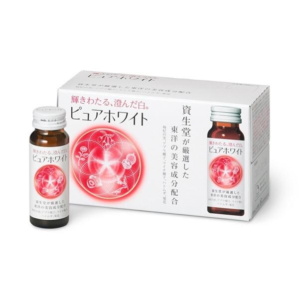 Collagen Shiseido Pure White Drink 50mlx10 lọ-duoc-ban-tai-Thanh loan