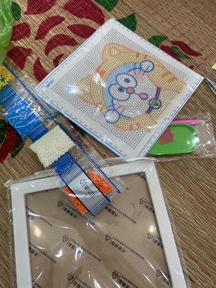 Tranh đính đá 20x20/18x18 kèm khung-duoc-ban-tai-PITY SHOP