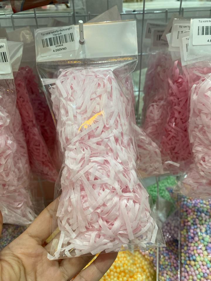 Túi rơm/hạt xốp nhỏ trang trí hộp quà-duoc-ban-tai-PITY SHOP