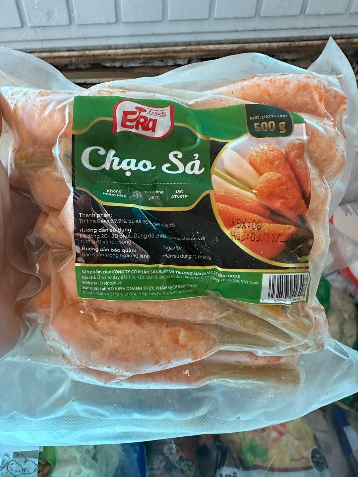 Chạo sả-duoc-ban-tai-Nhà Cung Cấp Thực Phẩm Lê Hà