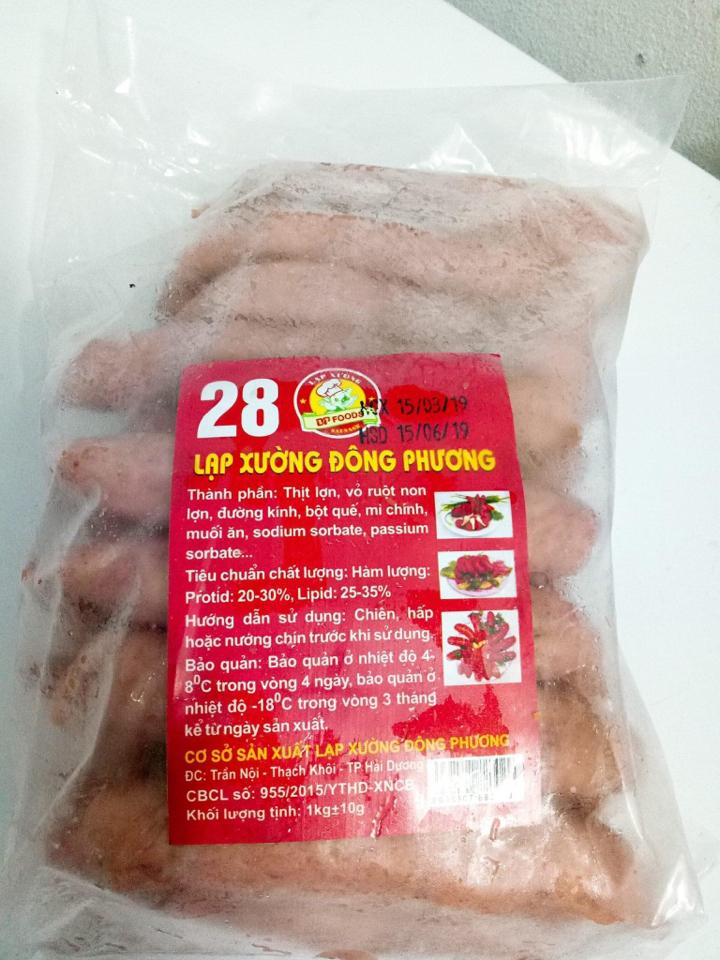 Lạp Xưởng Đông Phương 1kg Gói lớn 28c-duoc-ban-tai-Nhà Cung Cấp Thực Phẩm HT FOOD