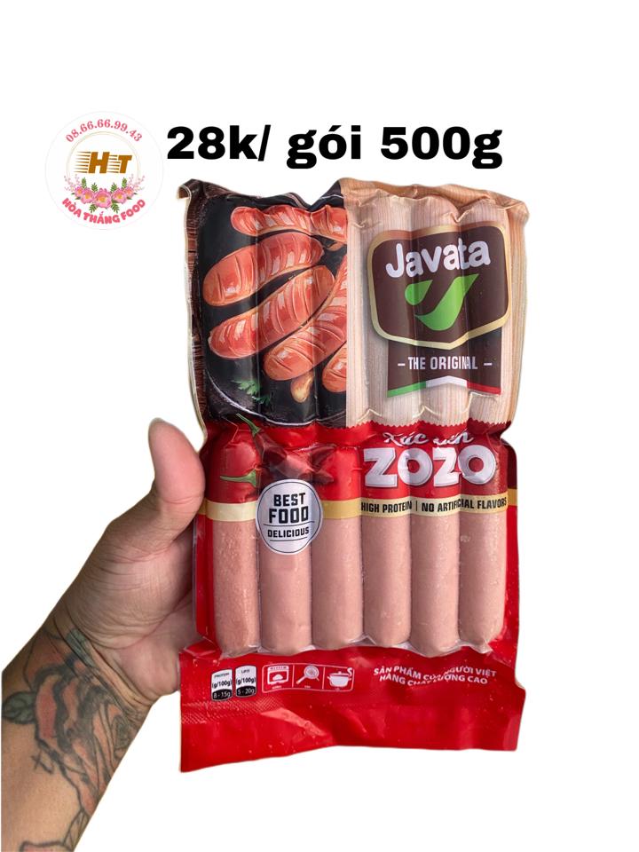 Xúc xích zozo 500g 12c-duoc-ban-tai-Nhà Cung Cấp Thực Phẩm HT FOOD