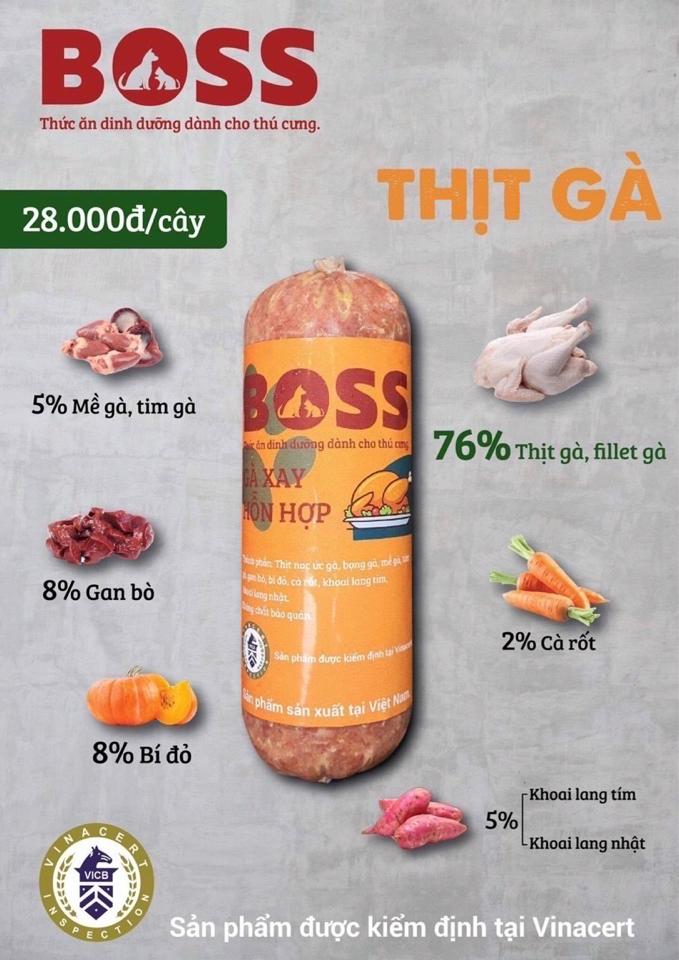 Gà xay hỗn hợp (800gr)-duoc-ban-tai-The Boss