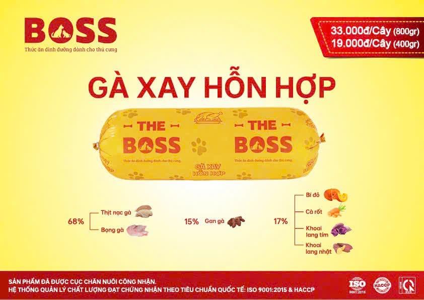 Gà xay hỗn hợp400gr-duoc-ban-tai-The Boss