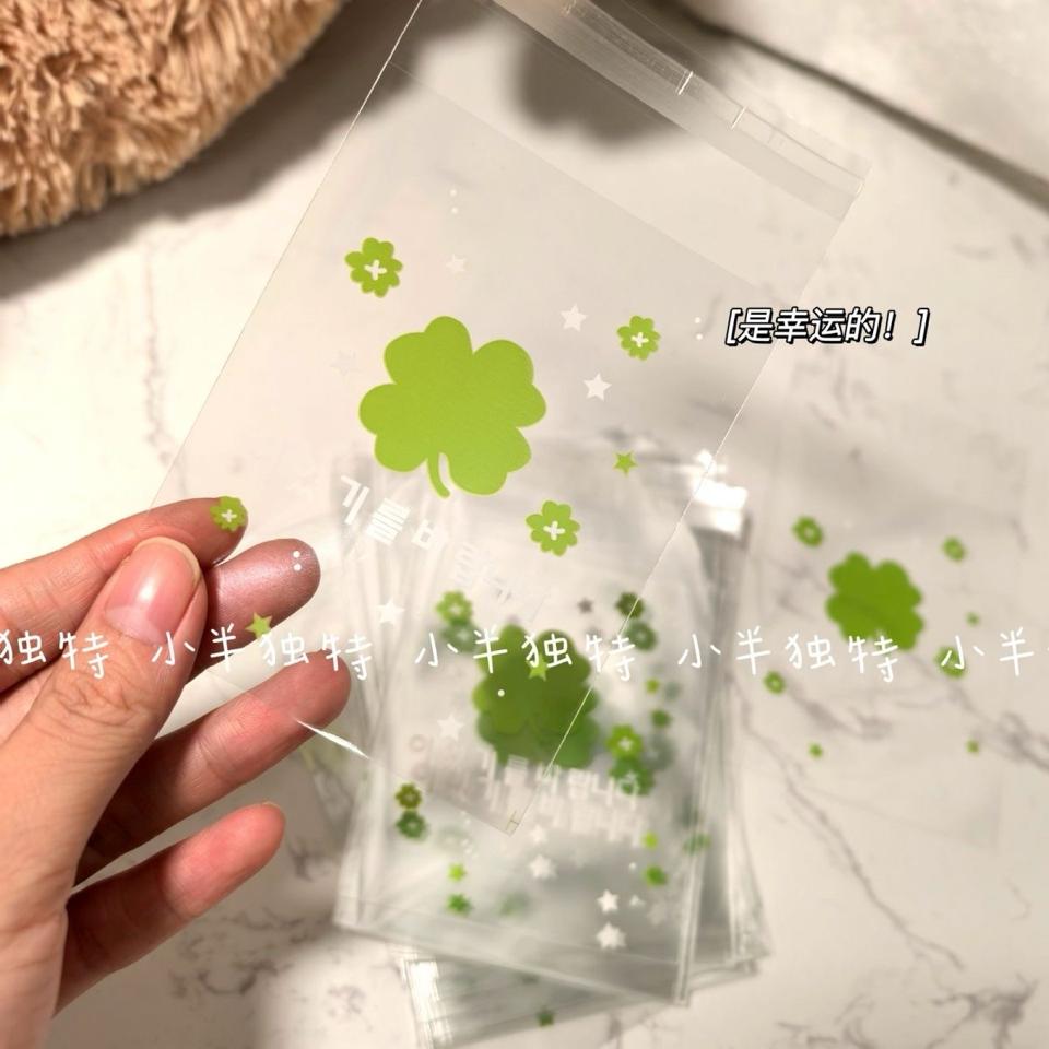 Túi Bóng Kính Cỏ 4 Lá May Mắn 🍀-duoc-ban-tai-Tôm Heo Xứ Quán