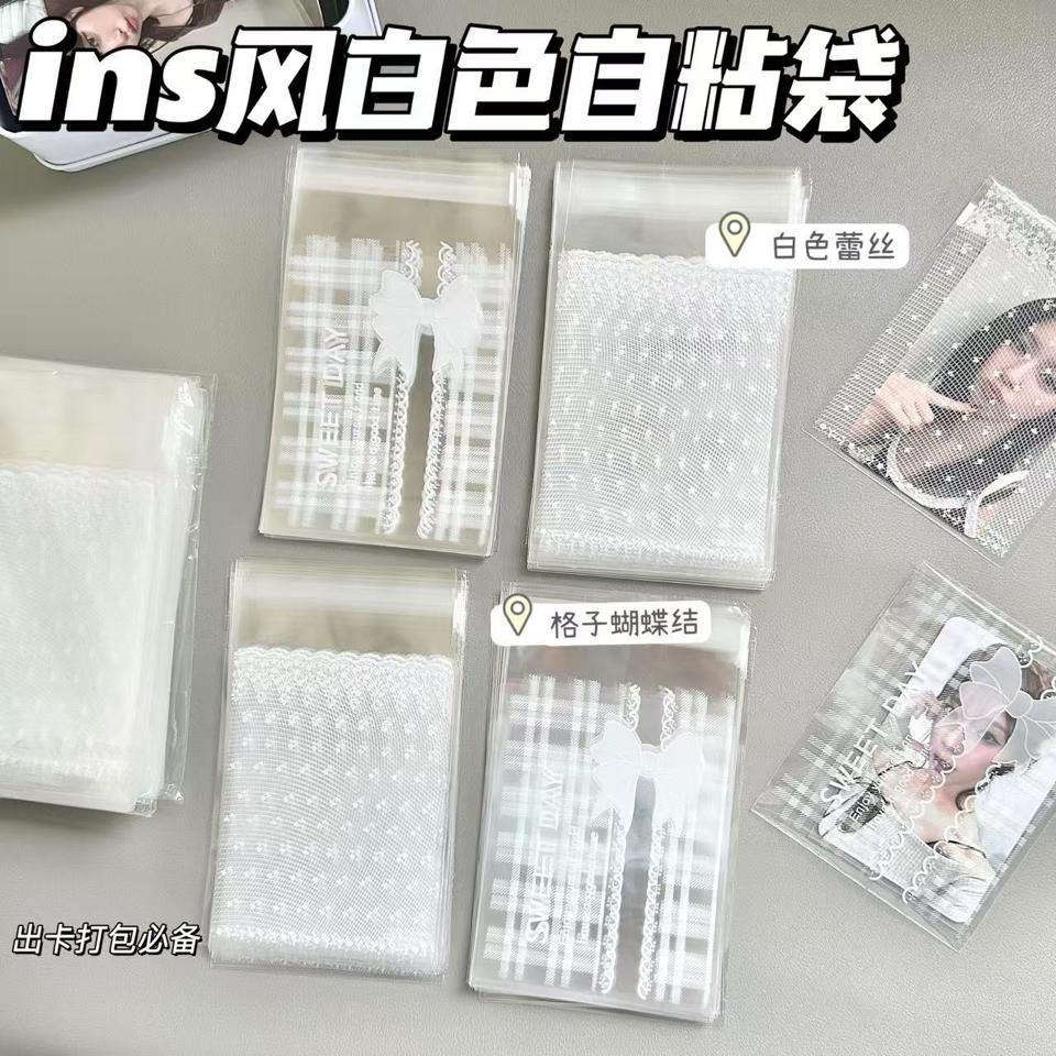 200 Túi Bóng Kính Hoạ Tiết Ren, Nơ-duoc-ban-tai-Tôm Heo Xứ Quán