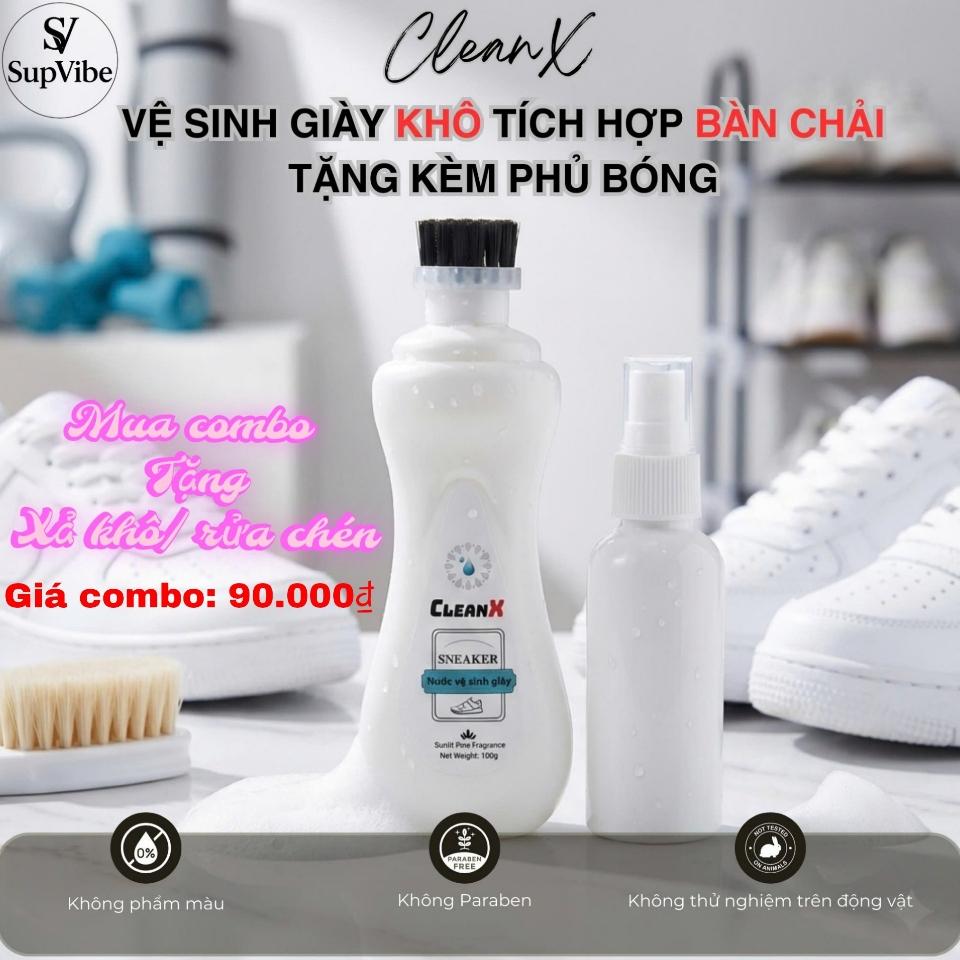 COMBO Giặt giày khô AT SNEAKER + chai dưỡng bóng dùng cho da (mua combo tặng 1)-duoc-ban-tai-TEC