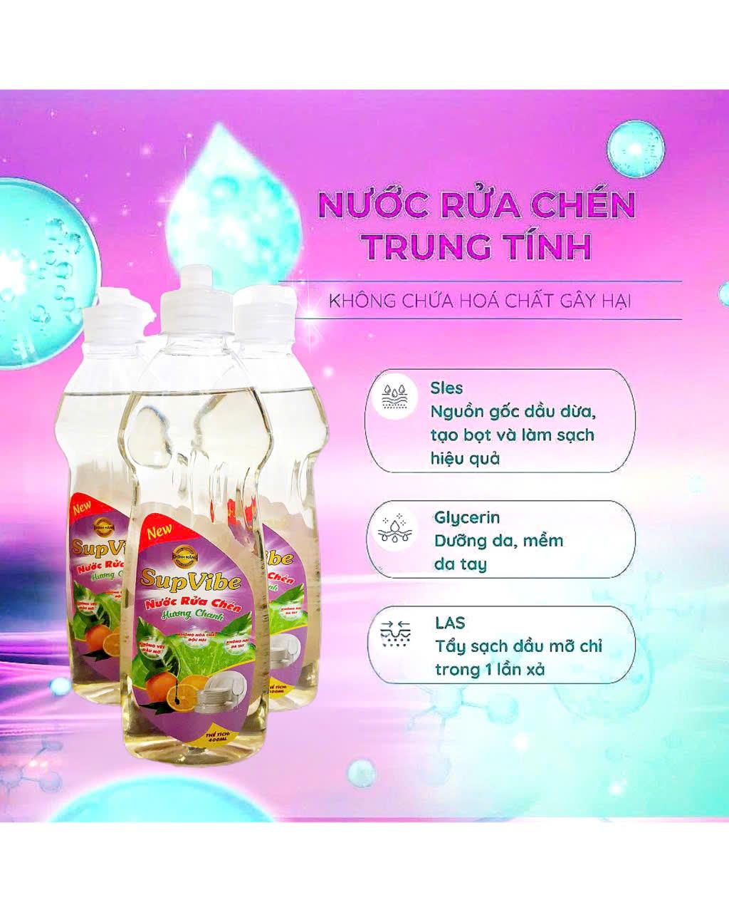 NƯỚC RỬA CHÉN 400ML SUPVIBE-duoc-ban-tai-TEC