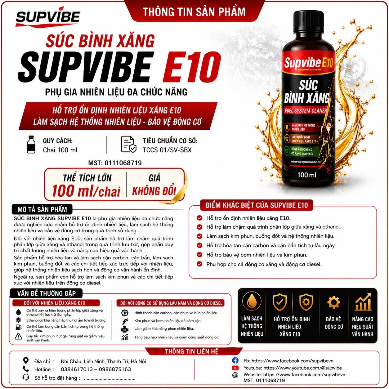 SÚC BÌNH XĂNG SUPVIBE E10 -100ml-duoc-ban-tai-TEC