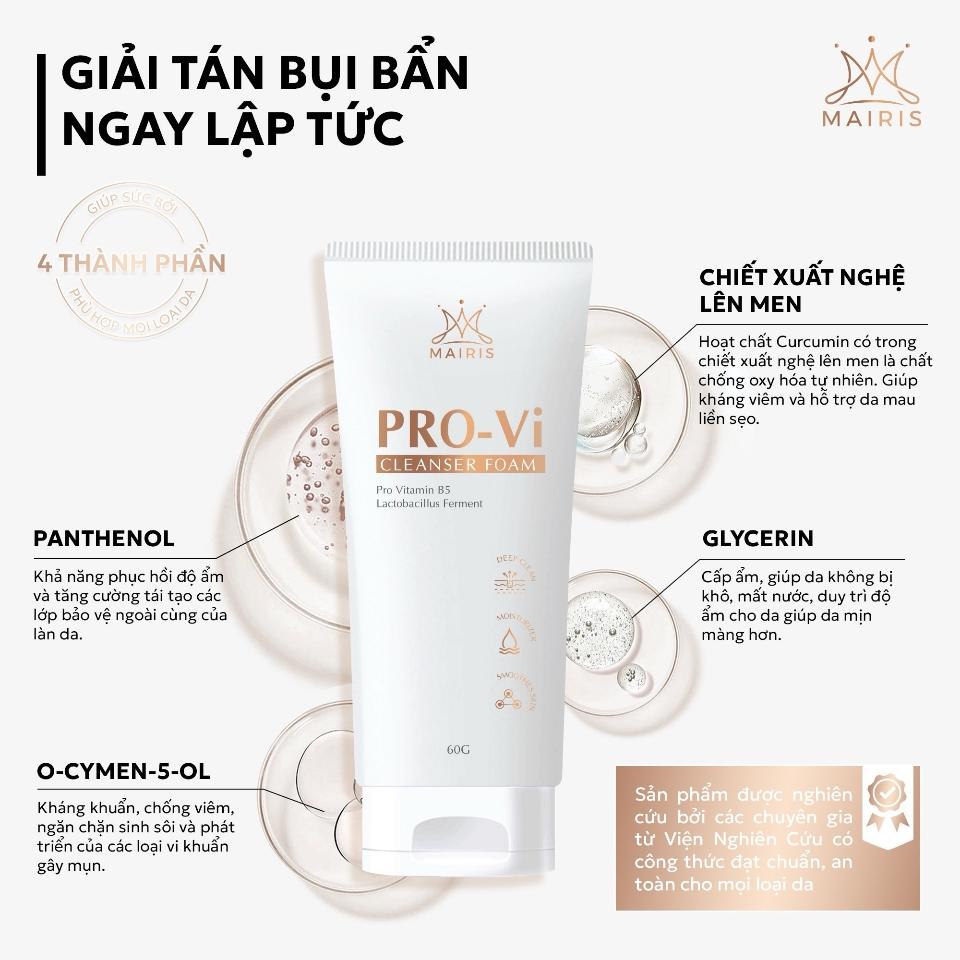 (Freeship)Sữa rửa mặt pro-vi MAIRIS 120gr-duoc-ban-tai-TEC