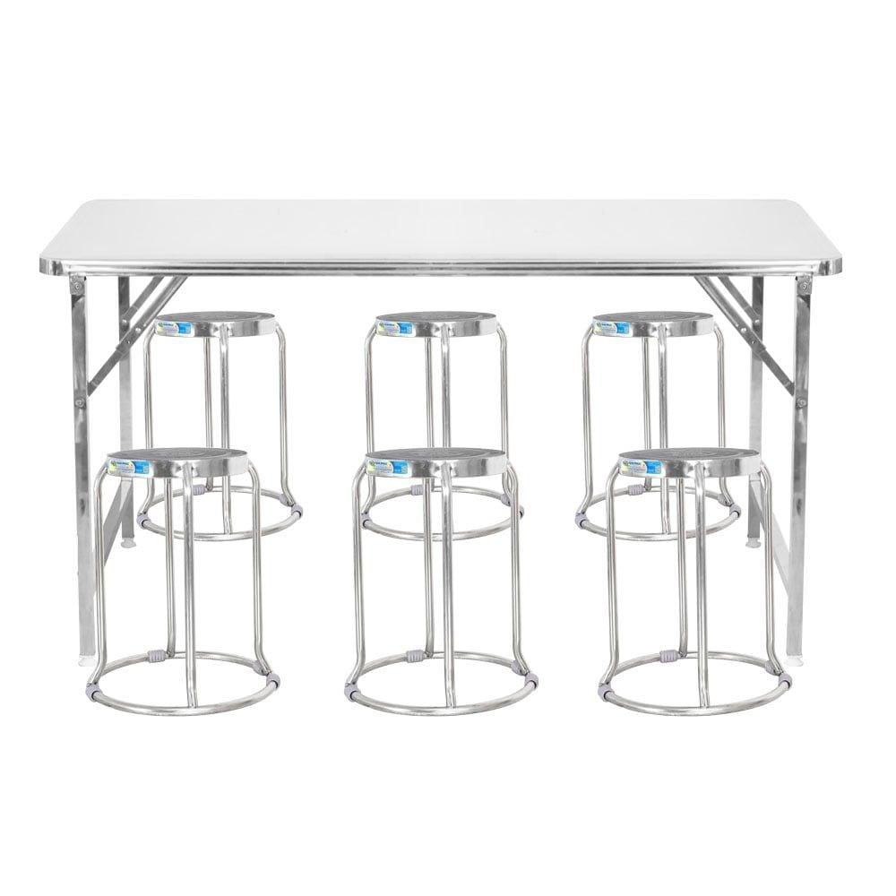 Bàn chữ nhật Felix Inno 70x120cm + 6 ghế đôn inox DONA mặt 30 phi 19 inox 201-duoc-ban-tai-TEC